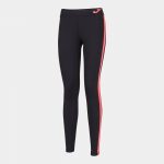 ASCONA LONG TIGHT BLACK-FLUOR CORAL
